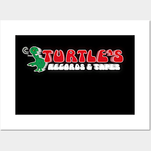 Turtle's Records & Tapes - 3D Logo Posters and Art